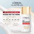 Sữa Chống Nắng Phổ Rộng Vô Hình Thoáng Da, Kháng Mọi Tác Động UV Defender Invisible Resist L’Oréal Paris 50ml SPF 50+ PA++++. 