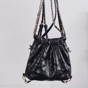2026 Spring newhobo bag for women quilted chain backpack versatile small backpack single shoulder crossbody bag