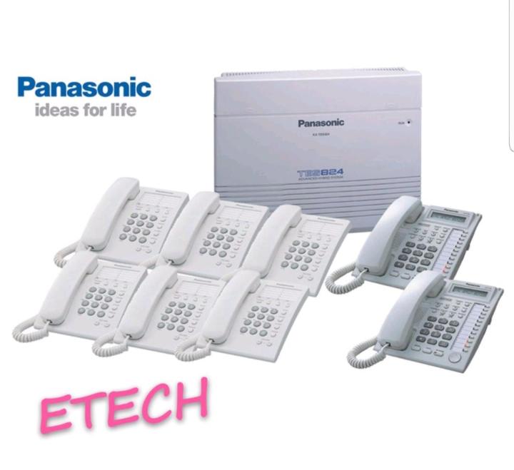 Keyphone System Panasonic KX-TES824 Main Unit Keyphone System PABX Extension Incoming ...