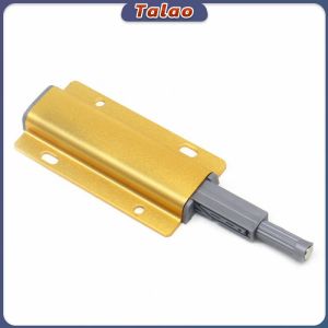 Door Stopper Stainless Steel Push to Open Cabinet Catches Magnetic Touch Stop Invisible Cabinet Pulls Gold/Silver
