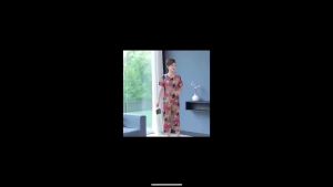 Ice Silk Mom Set for Middle-aged and Elderly Moms Summer Outfit Plus Size High Elasticity Breathable Sweat-absorbent Loose Casual Comfortable Loungewear
