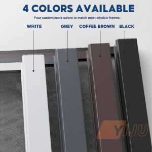 🔥SG Free onsite🔥Balcony Auto-retractable Insect Screen Door Pet Mesh Door Aluminum Frame