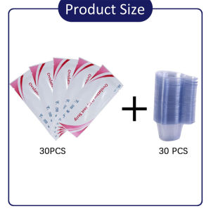 แผ่นทดสอบไข่ตก 30แถบ + ถ้วยพลาสติก 30 ใบ ชุดทดสอบไข่ตก ที่ตรวจไข่ตก แบบจุ่ม เห็นชัดดูง่าย ราคาพิเศษสุดคุ้ม
