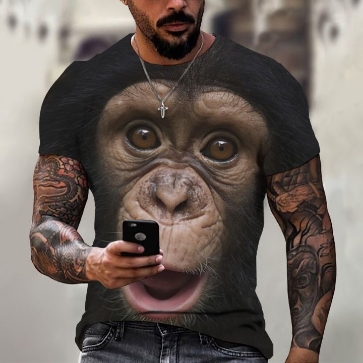 3d monkey shirt online