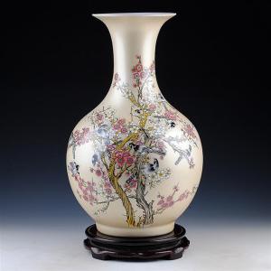 36 X 23 CM Ceramic Vase Ornaments Housewarming Gift Living Room Creative Crafts TV Cabinet Home Decoration