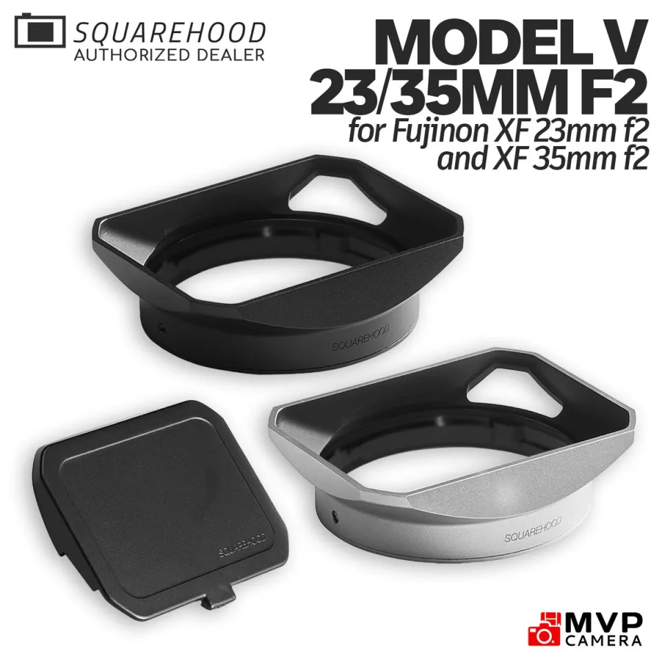 SQUAREHOOD Model V for Fujinon XF 23mm 35mm f2 MVP CAMERA 23/35Mm