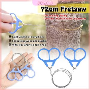 Jozoo 72cm Fretsaw Stainless Steel Hand Rope Chain Saw Camp Hike Outdoor hand Tool