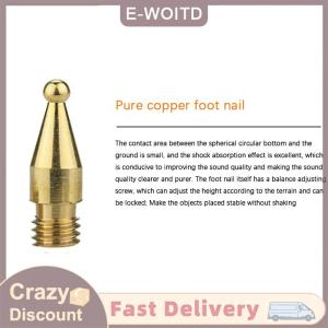 【CHANGXIANG3】 1 bộ đinh loa cho chân Loa Hi-Fi Chân loa bằng đồng Chân loa hấp thụ sốc chân đồng