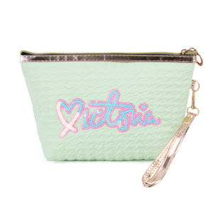 TAS POUCH KOSMETIK WANITA / POUCH MAKE UP AESTHETIC TERBARU / POUCH SERBAGUNA DCW 0074