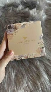 Olivia Burton London Semi Precious Rose Gold Mesh Watch for Women