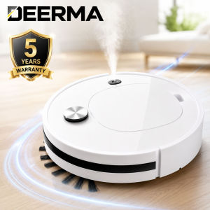 COD+Robot Vacuum Cleaner 4in1 Home Smart Sweeper RoboVac Automatic Floor Vacuum Sweeper Dry and Wet Automatic for Home and Office Strong Suction Power Mopping and Sweeping High-end Automatic Robotic Vacuum Cleaner