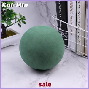 Kui-Min Hot 1 cái 9 12 15cm Vòng màu xanh lá cây khô Hoa Bóng bùn bọt xốp trang trí bó hoa tươi hoa sắp xếp công cụ