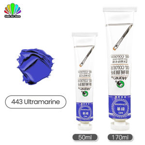 Oil Color 50ml Cat Minyak Maries Professional Oil Paint Maries Tube Professional Strong Coverage Delicate Paste 马利油画颜料