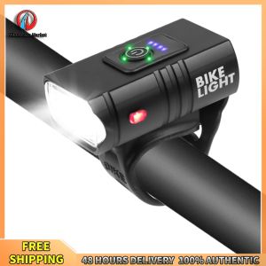 Winnereco LED Bike Front Light with Tail Light for Ultimate Safety and Visibility on Night Rides