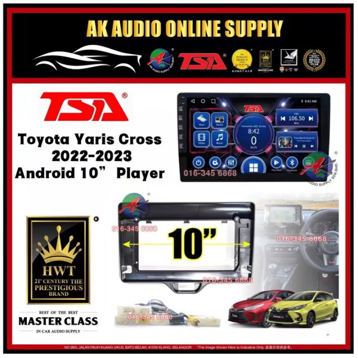 [ MTK 2+32GB ] TSA Toyota Yaris GR / Yaris Cross 2022 - 2023 Android 10 ...