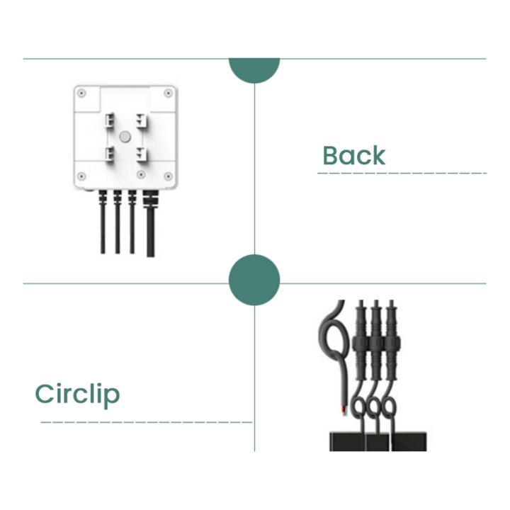 (AGUQ) Tuya 3 Phase WiFi Energy KWH Meter Power Clamp Current ...