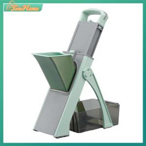 【Fast Delivery】Wipe Silk Tool 304 Stainless Steel Lemon Slicing Tool Adjustable Salad Chopper for Potato Carrot Tomato Cucumber【Arrive 1-3 Days】