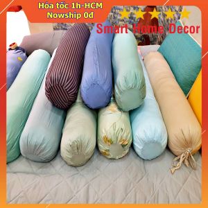 Vỏ gối trơn vải lụa 100%Tencel may theo yêu cầu siêu mềm mịn