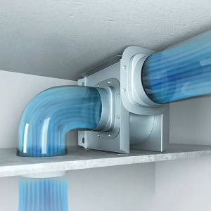 เครื่องสกัดท่อพัดลมเก็บเสียงเครื่องระบายอากาศเครื่องระบายอากาศพัดลมเป่าลมเล้าไก่ในบ้านไอเสีย