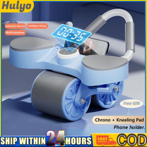 Abdominal Roller Abdominal Wheel Automatic Rebound Exercise Abdominal Muscle Core Roller Wheel Triangular Structure Exercise Body Wheel With Elbow Support For Gym