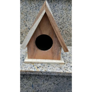 Tổ chim gỗ trang trí sân vườn kích thước 21×18×18cm