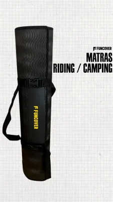 Matras Alas Duduk Spon Kasur Tidur Riding Outdoor Piknik Camping Yoga Mat Hiking 3mm Simple size 60x180cm 180 x 60 CM by FUNCOVER