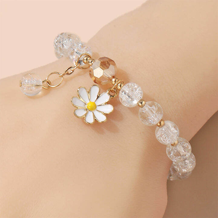 Daisy charm clearance bracelet