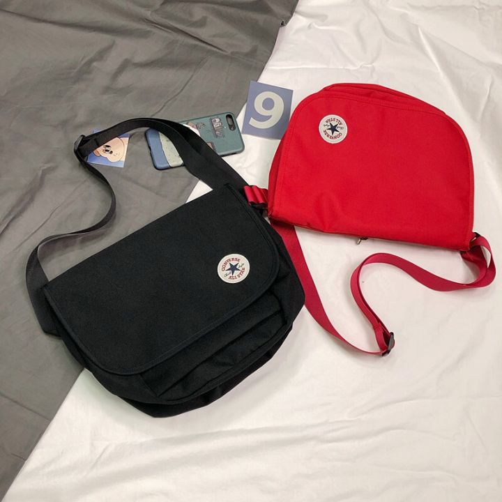 TK♥กระเป๋าสะพายหลังFive Point Star Conv--erse Tide Straddleกระเป๋าเป้ ...