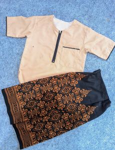 SETELAN KOKO ANAK SARKOCI ( SARUNG KOKO PECI ) USIA 3 - 5 TAHUN sarung instan bisa COD lebaran 2025