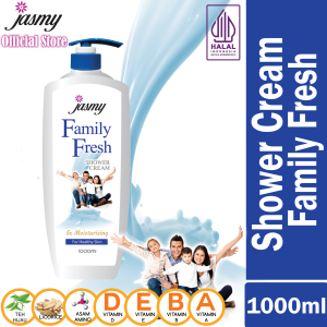 JASMY Shower Cream 1000ml Family Fresh Import dari Malaysia