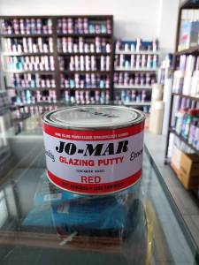 สีโป๊วแดง 1k Jo-MAR ขนาด 1KG สีโป๊วรถยนต์ ไม่ต้องผสมใช้งานได้ทันที