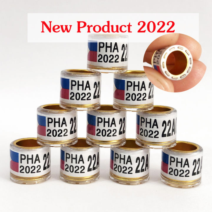 【2025 New Product 】10Pcs PHA ring 2025 Pigeon ring Aluminium Bird Dove ...