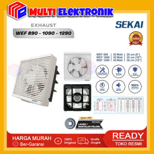 SEKAI Exhaust Fan Dinding Kipas Angin Hexos Dinding WEF691 / WEF890 / WEF1090 / WEF1290