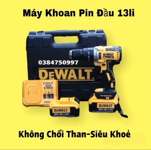 Máy khoan pinMáy bắn vít DeWaLT 20V Động Cơ Không Chổi Than Đầu Auto Lock Thép 13mm Bảo Hành 12 Tháng Toàn Quốc