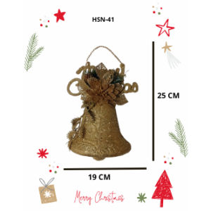 HIASAN LONCENG POHON NATAL HIASAN RUMAH HSN-41