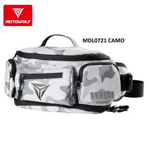 Tas Pinggang Motor Motowolf Waist Bag Magnetic Strap Waterproof