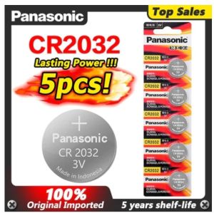 Panasonic original cr 2032 3V cr1632 cr1616 cr1620 1220 Lithium battery Watch Calculator carkey