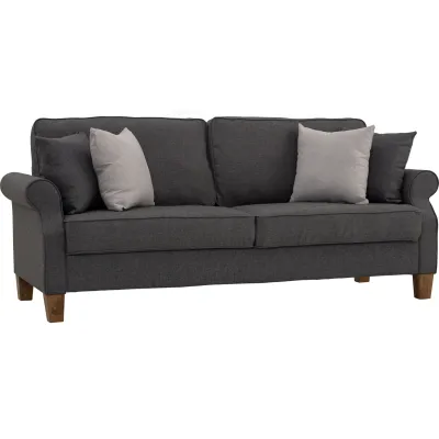 Furniture Direct IMPERIAL 123 Seater Chesterfield Sofa-Sand