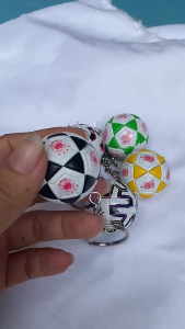 Collectible 2024 Germany Football Championship Key Rings German Soccer Event Commemorative Keychain for Football Love