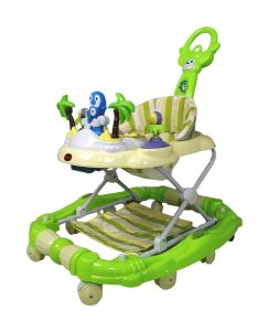 CANDY BABY WALKER UMUR 6 - 18 MONTH BULAN ANTI O LEG ADJUSTABLE FOLDABLE ROCKER MUSIC LIGHT TOY LEARNING FUN BEST QUALITY