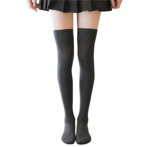 『Brelira』Knee High Warm Socks Thermal Over Knee Socks Manga Style Winter Wear Instant Manga Legs Stylish Japanese Design Cozy Autumn Socks For Women Adults Casual Commute Dating