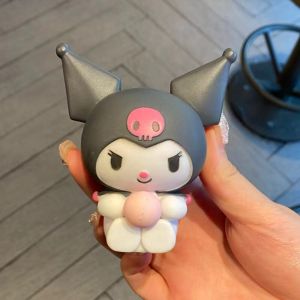 Hàng sẵn có đàn hồi chậm giai điệu Sanrio kuromi tinh tế và dễ thương thổi bong bóng để giải phóng và giảm bớt căng thẳng bình áp lực
