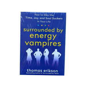 New Surrounded By Energy Vampires Thomas Erikson Bestselling Au of Surrounded By Idiots  Paperback Book in English