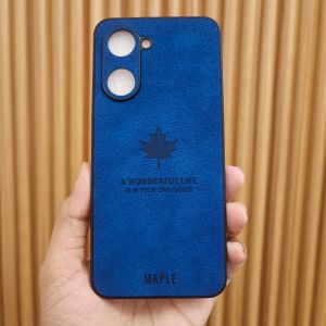 Maple Leaf Leather Case Vivo Y18 / Vivo Y03 / Vivo Y03T Luxury Cortex Anti-slip Advanced Phone Case - FIDS STORE