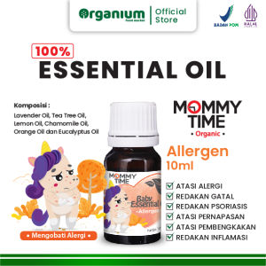 Essential Oil Baby MOMMY TIME Atasi Alergi pada bayi Oil Allergen - 10ml