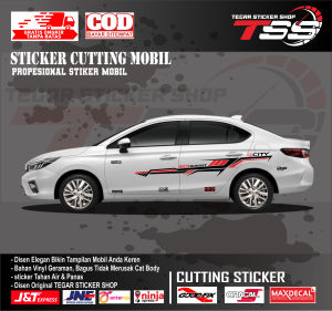 sticker mobil city sticker mobil honda city sticker mobil keren sticker motif varoiasi body mobil