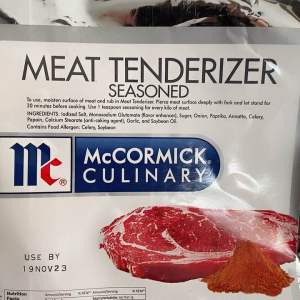 McCormick MEAT TENDERIZER SEASONED 1kg Foil Pack