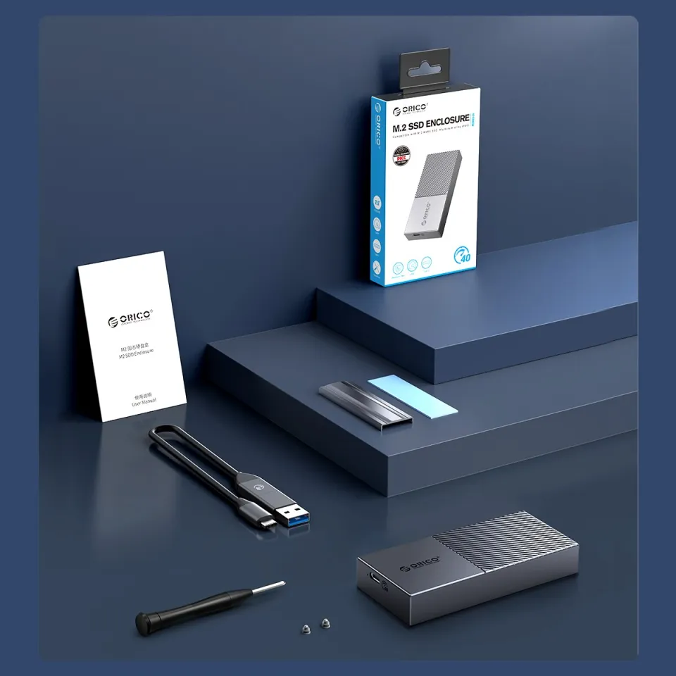 ORICO Super Fast speed Type-C USB4 NVMe SSD Enclosure 40Gbps