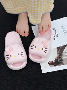[Free Shipping] New Hello Slippers With A Thick Sole Designed To Be Height-Increasing Odor-Resistant And Suitable For Both Indoor And Outdoor Wear Perfect For Casual Use At Home Or While Showering