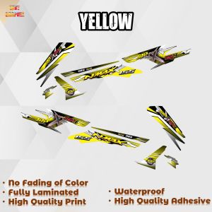 YAMAHA NMAX V1 JRP X DAENG DECALS (WATERPROOF LAMINATED FADE PROOF)